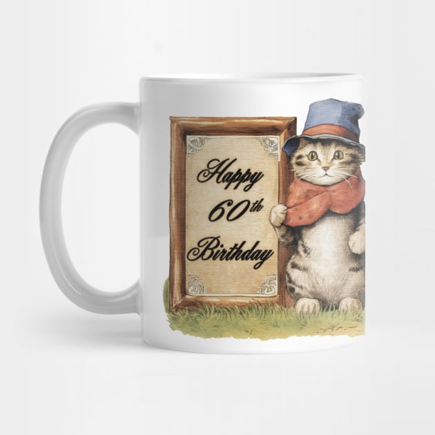 Happy 60th Birthday by JnS Merch Store